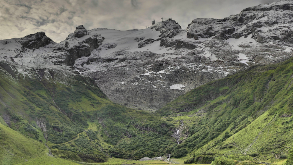 Un air d'hiver en haute altitude