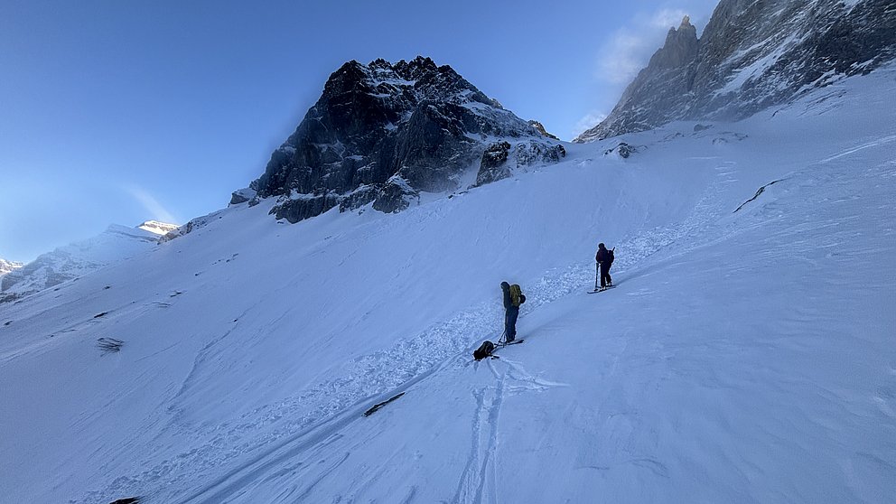 Deux week-ends avec de nombreux déclenchement d'avalanche par des personnes