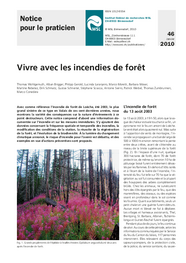 Vivre avec les incendies de forêt