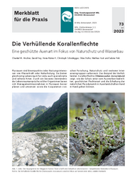 Die Verhüllende Korallenflechte. Eine geschützte Auenart im Fokus von Naturschutz und Wasserbau