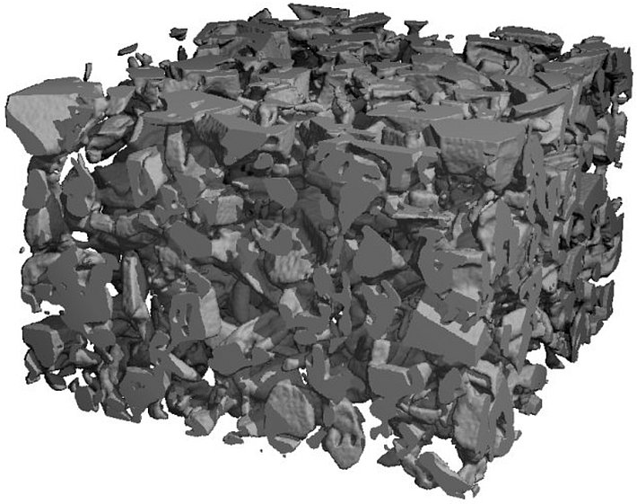 Kantige Formen (CT-Scan)