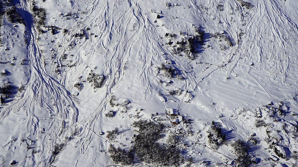 Situation avalancheuse exceptionnelle avec un très fort danger d’avalanche (degré 5)