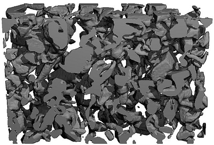 Kantige Formen (CT-Scan)