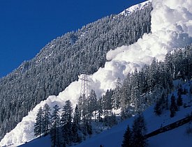 Valanga nubiforme. Foto: Michael Bründl, SLF.