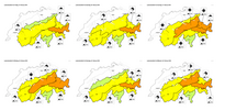 Avalanche hazard maps give a daily overview of the current avalanche danger in the Swiss Alps. 