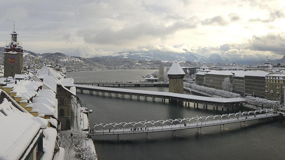 Début d'hiver même à basse altitude