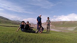 L'équipe de foot. Photo A. Jouberton