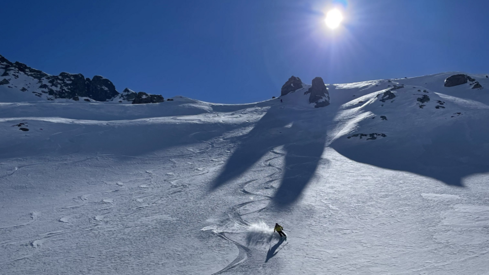 Ciel bleu, faible danger d’avalanches et pas une seule avalanche impliquant des personnes