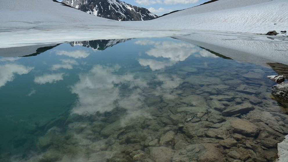 Rasche Ausaperung in hohen Lagen