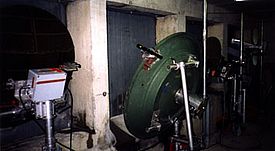 Abb. 2: Montierte Radars im Bunker 