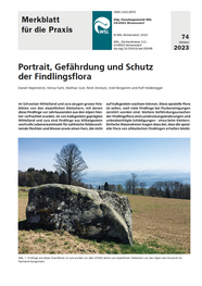Portrait, Gefährdung und Schutz der Findlingsflora