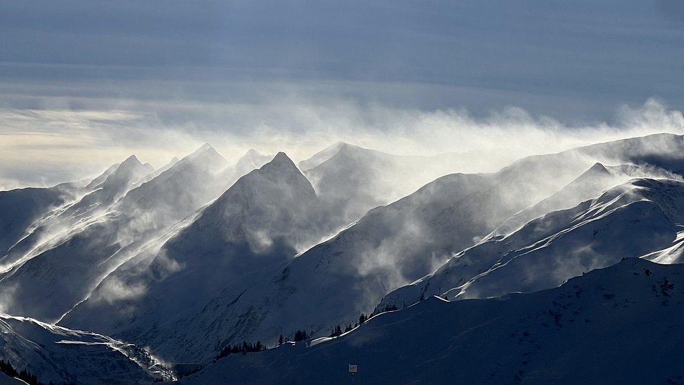 De fortes chutes de neige, finalement pas si fortes