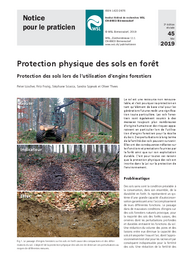 Protection physique des sols en forêt